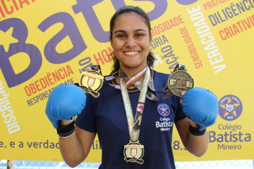 Camila Amaral representará o Batista na final do Campeonato Brasileiro Estudantil