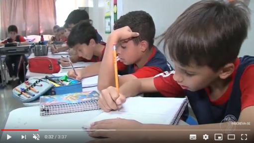 TV Paranaíba (Afiliada da TV Record) – Alunos são estimulados a enviar cartas