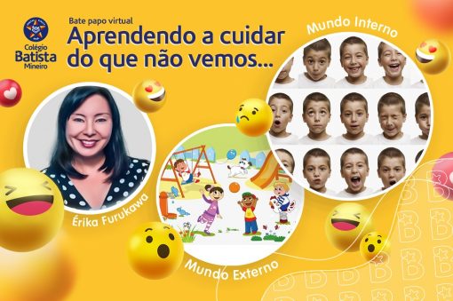 Estudantes participam de bate-papo virtual sobre emoções