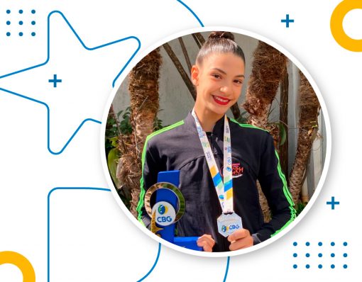 Histórias que inspiram: as conquistas de uma jovem atleta da ginástica rítmica
