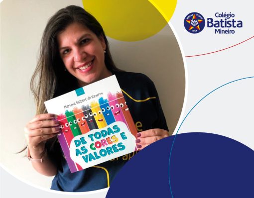 Professora do Batista lança livro “De todas as cores e valores”