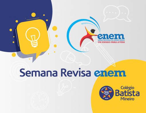 Estudantes se preparam para a “Semana Revisa Enem”