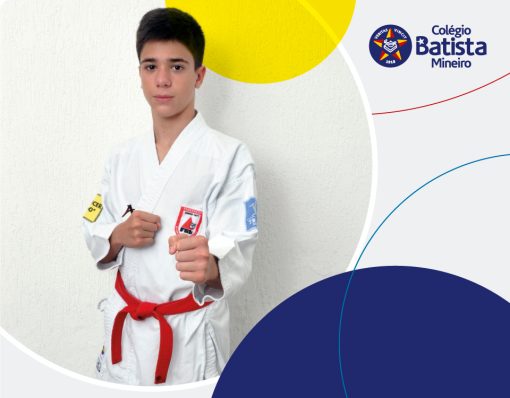 Estudante da Unidade Uberlândia conquista vaga para a Seleção Brasileira de Karatê