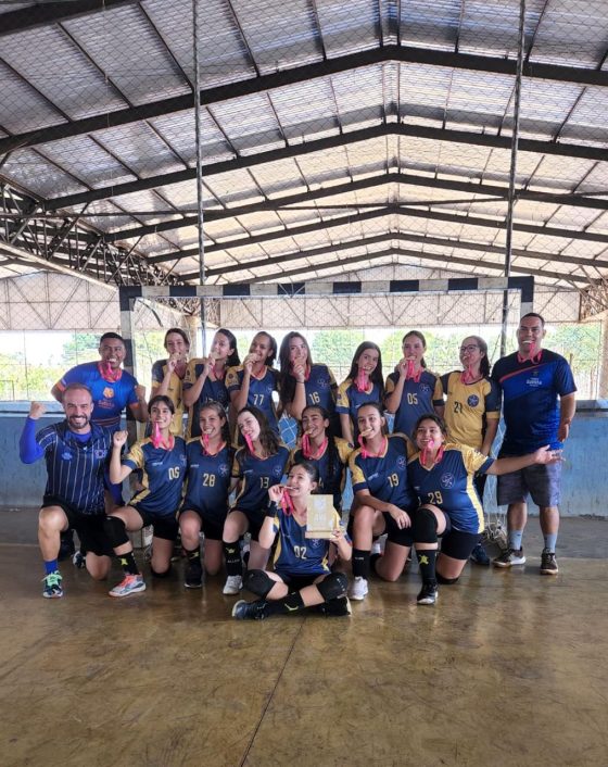 Handebol feminino módulo 1 - Campeão 