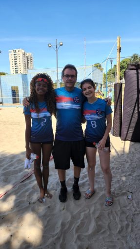 Vôlei de praia feminino módulo 1 - 4° lugar