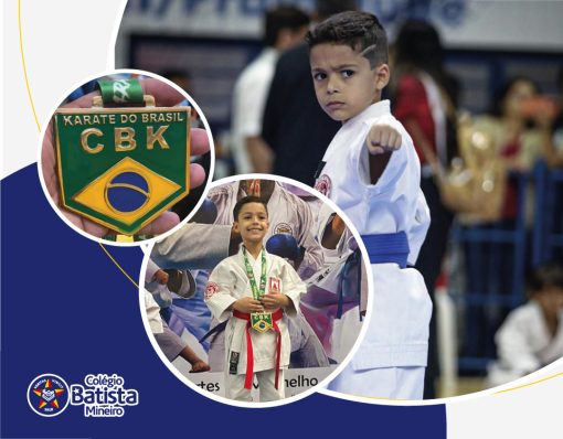 Estudante do Colégio Batista Mineiro BH – Castelo conquista títulos no karatê