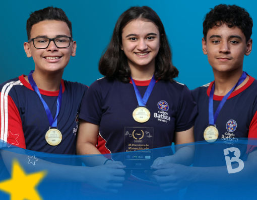 Estudantes do Colégio Batista Mineiro Uberlândia – Martins conquistam ouro em Maratona de Matemática da UFU